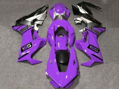 2017-2023 Purple White Silver Glossy Black DSI Honda CBR1000RR Motorcycle Fairings Australia