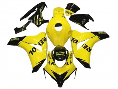 2008-2011 Yellow Black Glossy Repsol Honda CBR1000RR Motorcycle Fairings Australia
