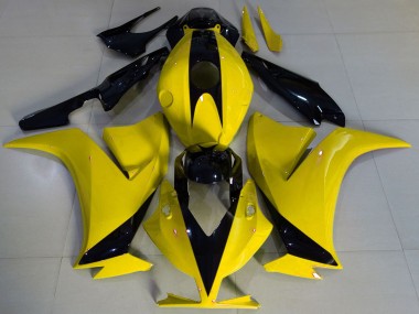 2012-2016 Yellow Glossy Black Honda CBR1000RR Motorcycle Fairings Australia