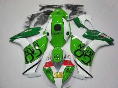 2012-2016 White Green Red Go Fun Honda CBR1000RR Motorcycle Fairings Australia