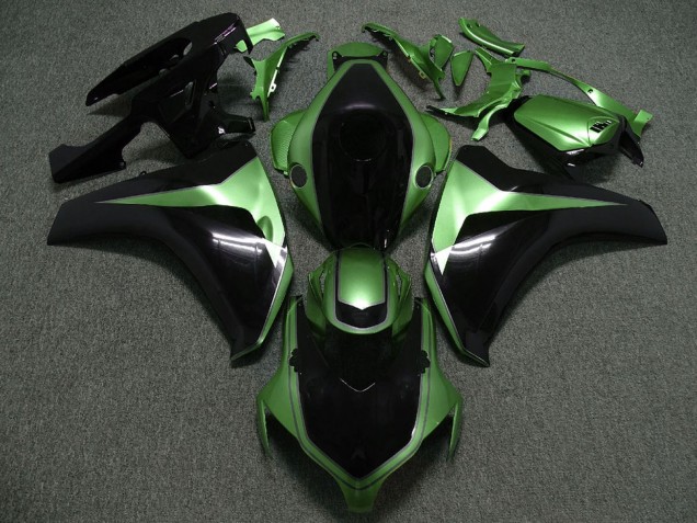 2008-2011 Green Glossy Black Custom Honda CBR1000RR Motorcycle Fairings Australia