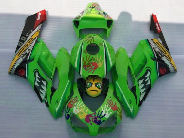 2004-2005 Green Yellow Black Red Shark Honda CBR1000RR Motorcycle Fairings Australia