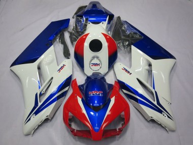 2004-2005 White Blue Red HRC OEM Style Honda CBR1000RR Motorcycle Fairings Australia
