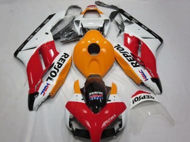 2004-2005 White Orange Red Glossy Black Repsol HRC Honda CBR1000RR Motorcycle Fairing Australia
