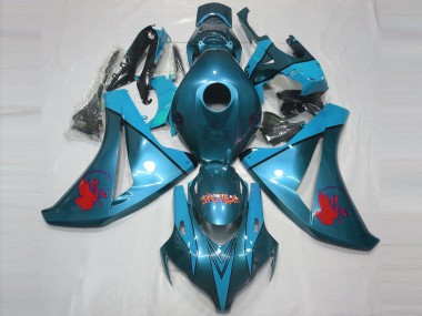 2008-2011 Teal Blue Red Honda CBR1000RR Motorcycle Fairings Australia