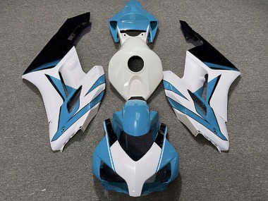2004-2005 Light Blue White Glossy Black Honda CBR1000RR Motorcycle Fairings Australia