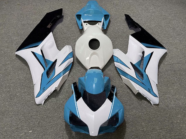 2004-2005 Light Blue White Glossy Black Honda CBR1000RR Motorcycle Fairings Australia
