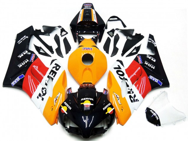 2004-2005 Orange White Red Glossy Black Repsol Honda CBR1000RR Motorcycle Fairing Kits Australia