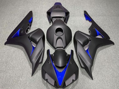 2006-2007 Matte Black Blue Honda CBR1000RR Motorcycle Fairings Australia
