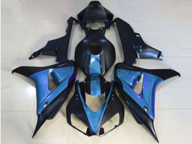 2006-2007 Light Blue Matte Dark Blue Honda CBR1000RR Motorcycle Fairings Australia