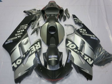 2004-2005 Silver Grey Matte Black Repsol Honda CBR1000RR Motorcycle Fairings Australia