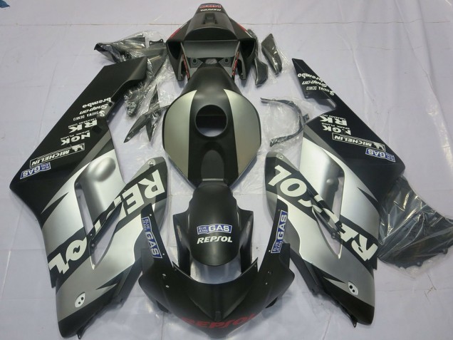 2004-2005 Silver Grey Matte Black Repsol Honda CBR1000RR Motorcycle Fairings Australia