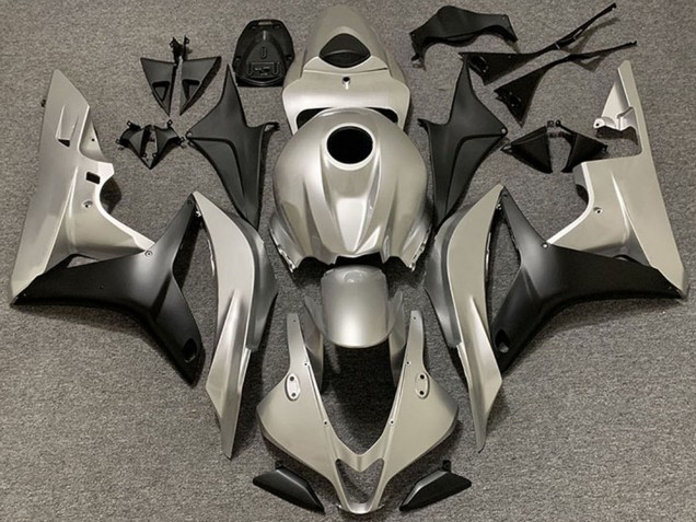 2006-2007 Silver Matte Black Honda CBR1000RR Motorcycle Fairings Australia