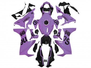 2017-2023 Milky Purple Glossy Black Street Flava Honda CBR1000RR Motorcycle Fairings Australia