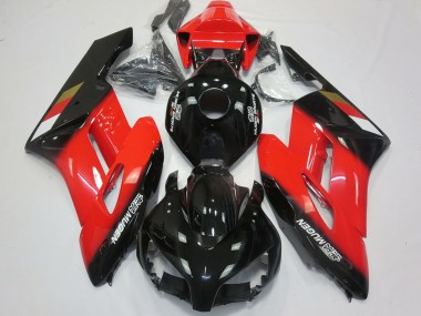2004-2005 Red Glossy Black Mugen Honda CBR1000RR Motorcycle Fairings Australia