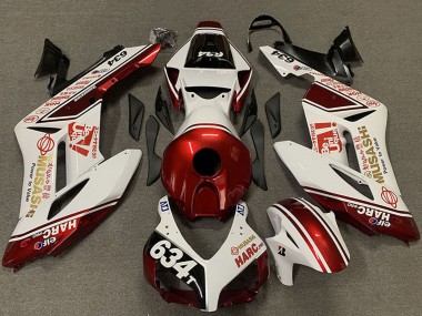 2004-2005 White Red Musashi 634 Honda CBR1000RR Motorcycle Fairings Australia