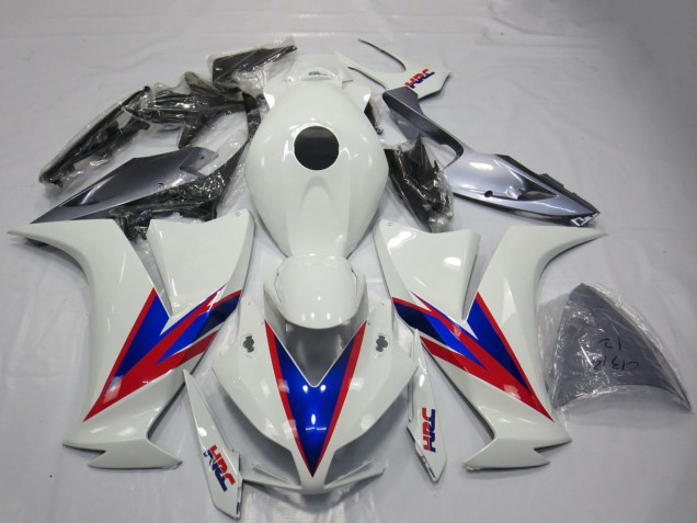 2012-2016 White Blue Red HRC OEM Style Honda CBR1000RR Motorcycle Fairings Australia