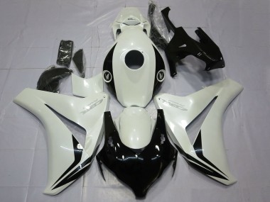 2008-2011 Pearl White Glossy Black Honda CBR1000RR Motorcycle Fairings Australia