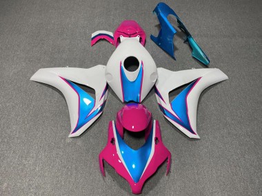 2008-2011 White Blue Pink Honda CBR1000RR Motorcycle Fairings Australia