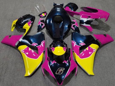 2008-2011 Dark Blue Pink Yellow Red Bull Honda CBR1000RR Motorcycle Fairings Australia