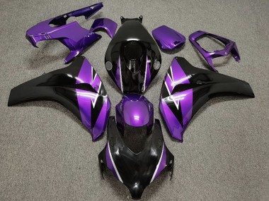 2008-2011 Purple Glossy Black Honda CBR1000RR Motorcycle Fairings Australia