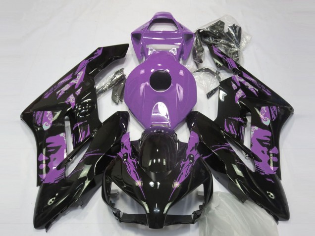 2004-2005 Light Purple Glossy Black Le Mis Honda CBR1000RR Motorcycle Fairings Australia