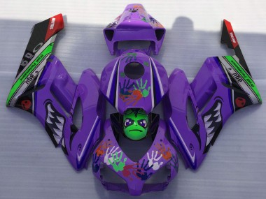 2004-2005 Purple Green Black Red Shark Honda CBR1000RR Motorcycle Fairings Australia