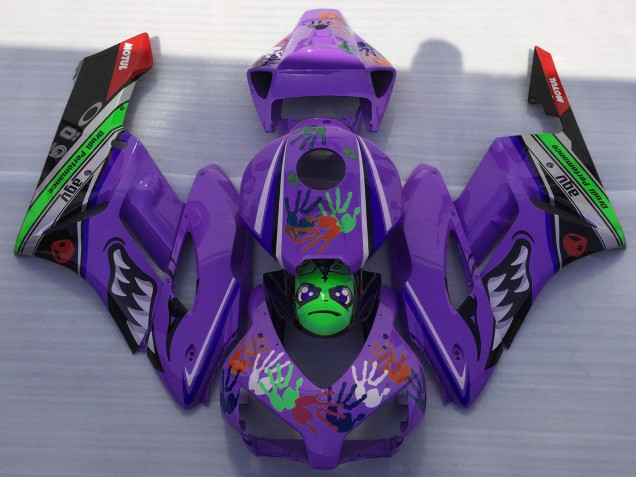 2004-2005 Purple Green Black Red Shark Honda CBR1000RR Motorcycle Fairings Australia