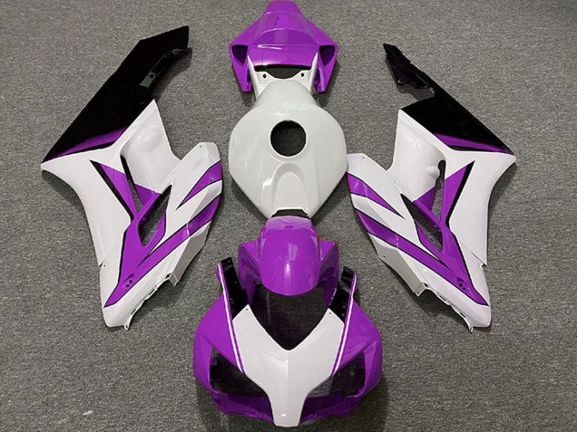 2004-2005 White Purple Glossy Black Honda CBR1000RR Motorcycle Fairings Australia