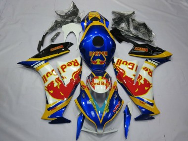 2012-2016 White Blue Yellow Red Bull Honda CBR1000RR Motorcycle Fairings Australia