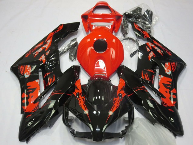2004-2005 Red Glossy Black Le Mis Honda CBR1000RR Motorcycle Fairings Australia