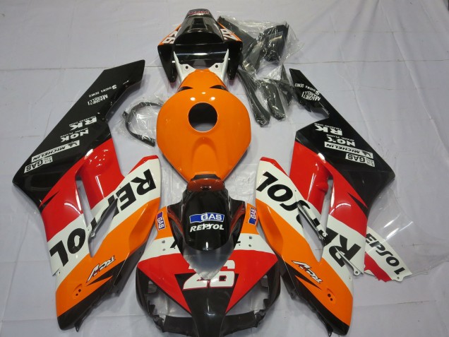 2004-2005 Orange White Red Glossy Black Repsol 26 Honda CBR1000RR Motorcycle Fairings Australia