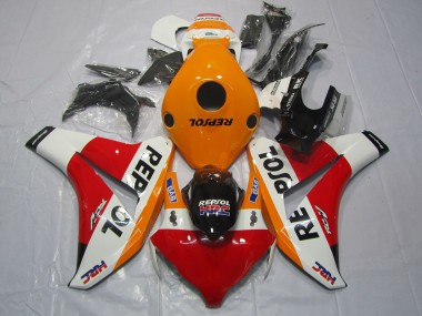 2008-2011 Orange White Red Glossy Black Repsol HRC Honda CBR1000RR Motorcycle Fairings Australia