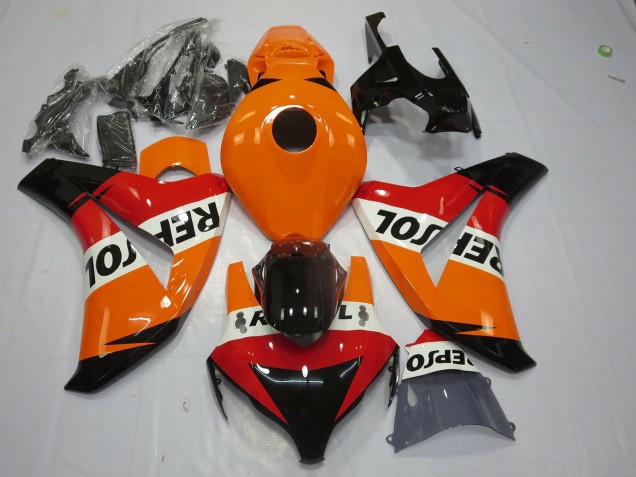 2008-2011 Orange White Red Glossy Black Repsol Honda CBR1000RR Motorcycle Fairing Australia