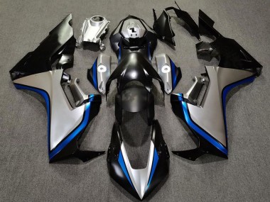 2017-2023 Silver Blue Glossy Black Honda CBR1000RR Motorcycle Fairings Australia