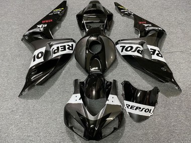 2006-2007 Grey White Glossy Black Repsol Honda CBR1000RR Motorcycle Fairings Australia