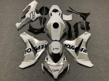 2008-2011 White Silver Black Repsol Honda CBR1000RR Motorcycle Fairings Australia