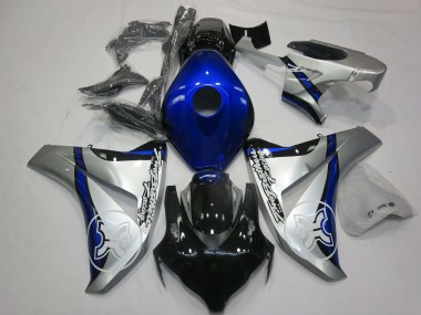 2008-2011 Silver Blue Glossy Black Honda CBR1000RR Motorcycle Fairings Australia