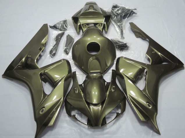 2006-2007 Olive Green Honda CBR1000RR Motorcycle Fairings Australia