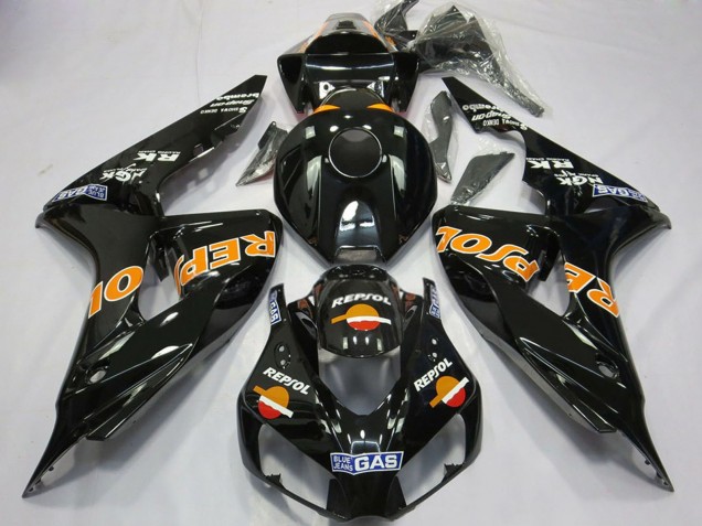 2006-2007 Glossy Orange Repsol Honda CBR1000RR Motorcycle Fairings Australia