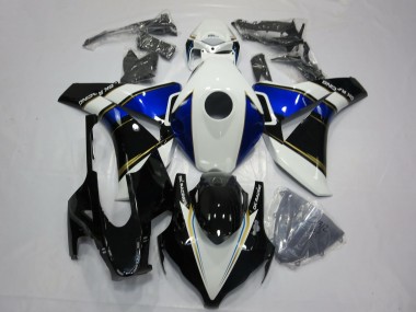 2008-2011 White Blue Gold Glossy Black Honda CBR1000RR Motorcycle Fairings Australia