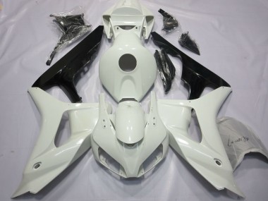 2006-2007 White Glossy Black Honda CBR1000RR Motorcycle Fairings Australia