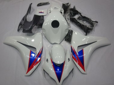 2008-2011 White Blue Red Honda CBR1000RR Motorcycle Fairings Australia