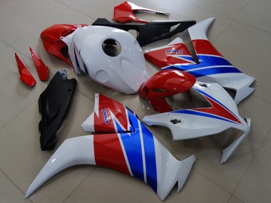 2012-2016 White Red Blue Honda CBR1000RR Motorcycle Fairings Australia
