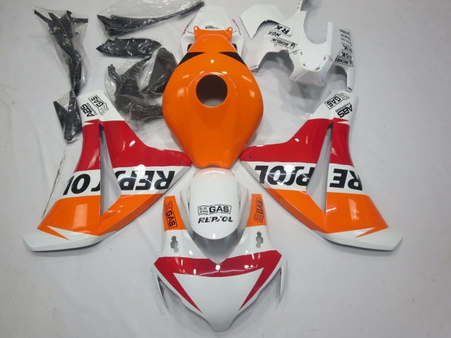 2008-2011 Orange White Red Glossy Black Repsol Honda CBR1000RR Motorcycle Fairings Australia