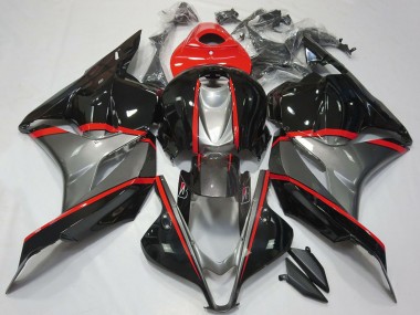2009-2012 Red Grey Glossy Black Honda CBR600RR Motorcycle Fairings Australia