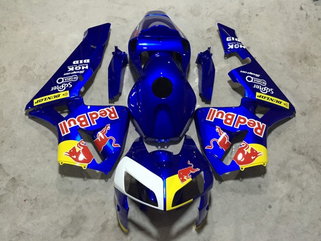 2005-2006 Blue Red Bull Honda CBR600RR Motorcycle Fairings Australia