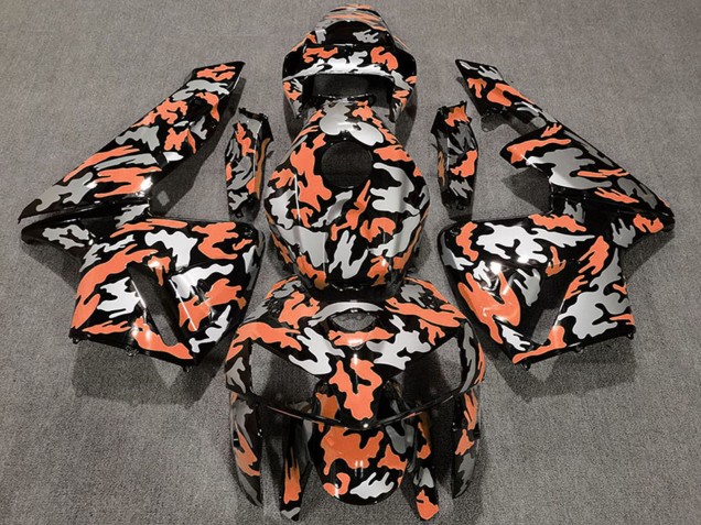 2005-2006 Camouflage Light Orange Honda CBR600RR Motorcycle Fairings Australia