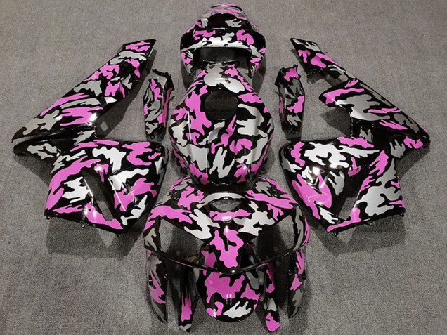 2005-2006 Camouflage Light Pink Honda CBR600RR Motorcycle Fairings Australia