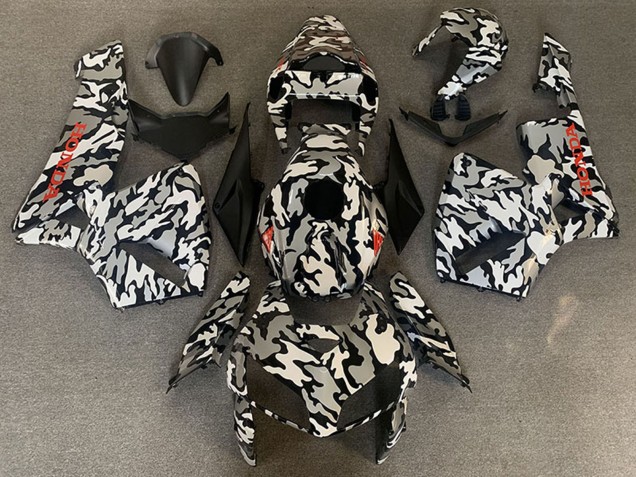2005-2006 Camouflage Red Decals Honda CBR600RR Motorcycle Fairings Australia